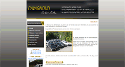 Desktop Screenshot of cavagnoud.com
